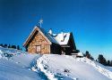 Itálie, San Martin de Tor - chata Costaces Hütte